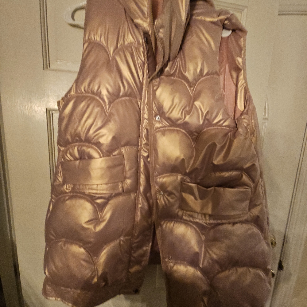 Puffer oversized vest